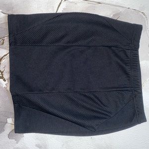 Mini Black Skirt